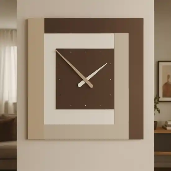 Orologio a parete grande cioccolato Occasione