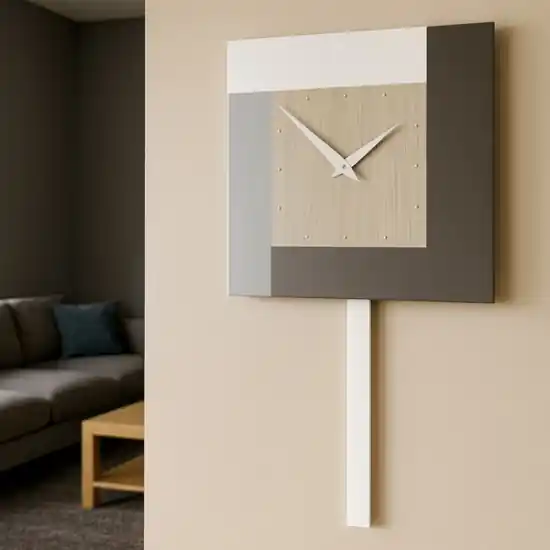 Promo Stagionale Orologio a pendolo a parete moderno rovere breeze