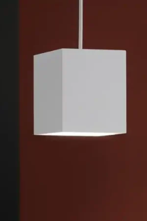 Offerta Limitata Lampada a sospensione per cucina cubo bianco top light plate