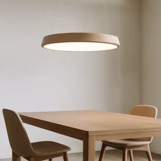 Occasione Imperdibile Lampadario moderno led 35w 3200k diodi sabbia affralux