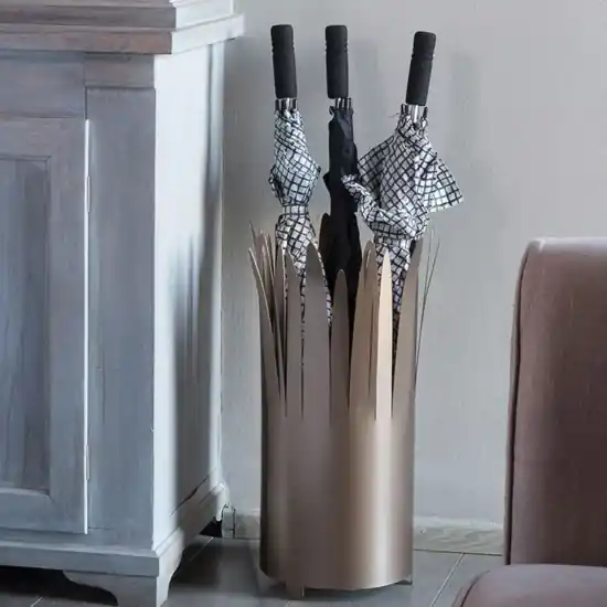 Compra Oggi Stesso Portaombrelli da ingresso design moderno bronzo