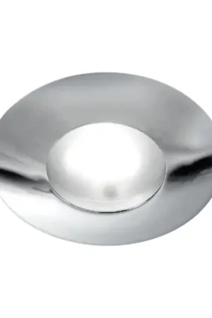 Faretto bagno doccia da incasso a soffitto cromato rotondo gea luce Quantità Limitata