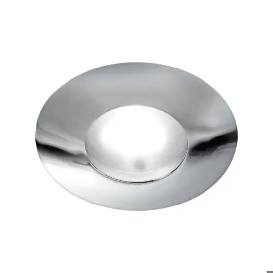 Faretto bagno doccia da incasso a soffitto cromato rotondo gea luce Quantità Limitata