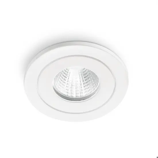 Faretto da incasso a led gea luce 5w 3000k rotondo bianco alya Ultime Pezzi