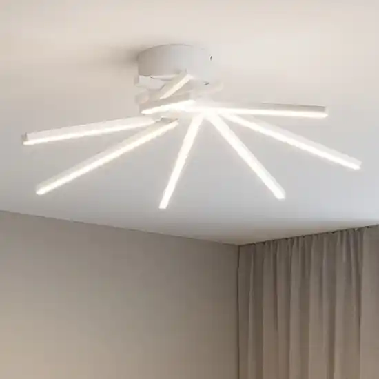 Direttamente Dal Produttore Plafoniera design led 30w 3000k vivida shang moderna bianca