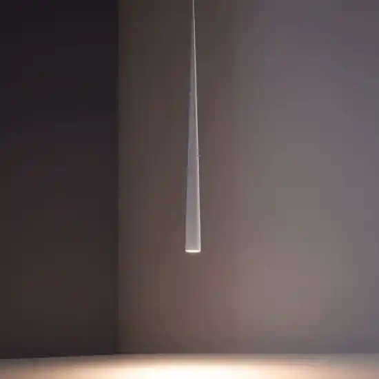 Lampada a sospensione per isola cono led 5w 3000k bianca Sconto
