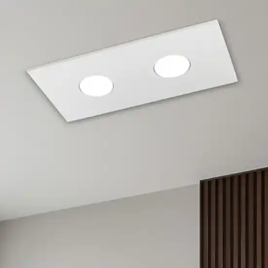 Professionale Top light area plafoniera bianca per cucina rettangolare moderna