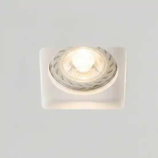 Isyluce faretto in gesso quadrato da incasso per controsoffitto Promozione