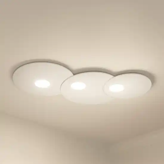 Scelto Dai Clienti Plafoniera design bianca da cucina moderna toplight cloud