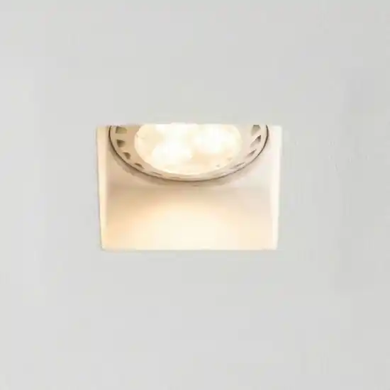 Acquista Ora Isyluce faretto quadrato in gesso da incasso a soffitto