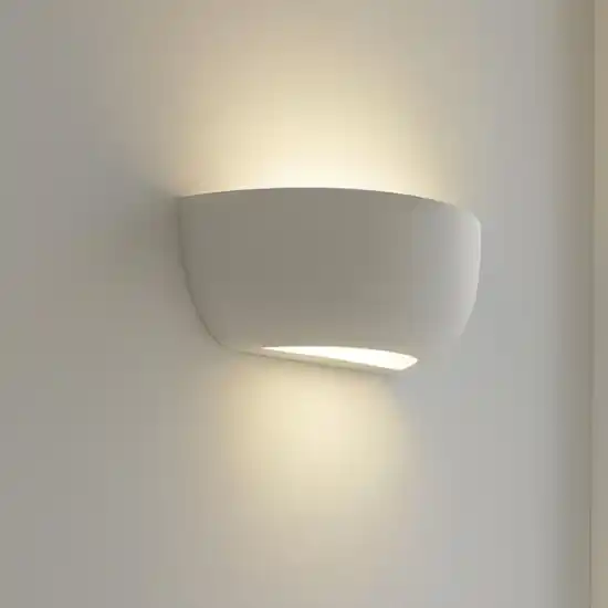 Acquista Ora Isyluce applique in gesso bianco 2 verniciabile