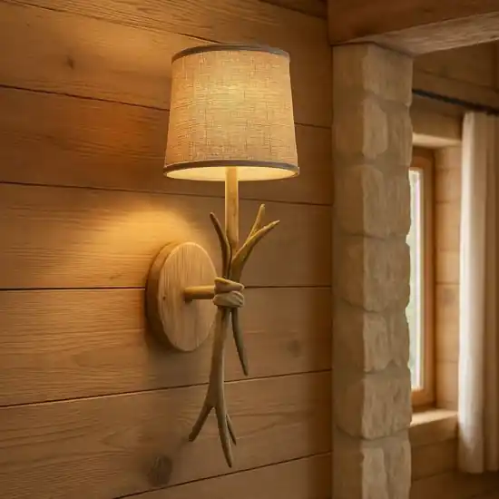 Ultima Occasione Applique da parete in legno per baita casa di montagna