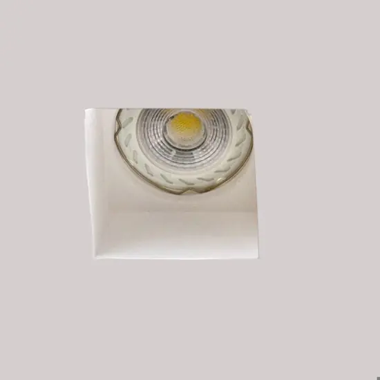 Isyluce faretto quadrato di gesso da incasso per controsoffitto Acquista Ora