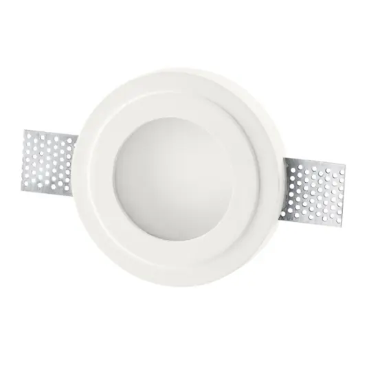 Faretto isyluce di gesso da incasso rotondo con vetro Saldi