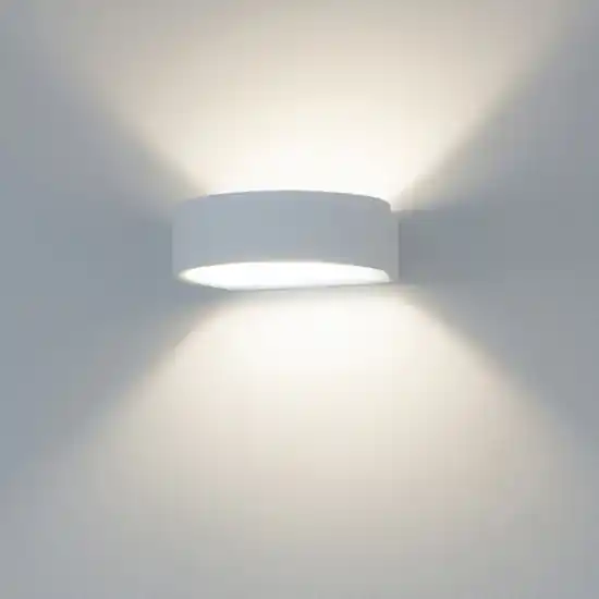 Spedizione Espresso Isyluce appliques led 6w 3000k moderna bianco
