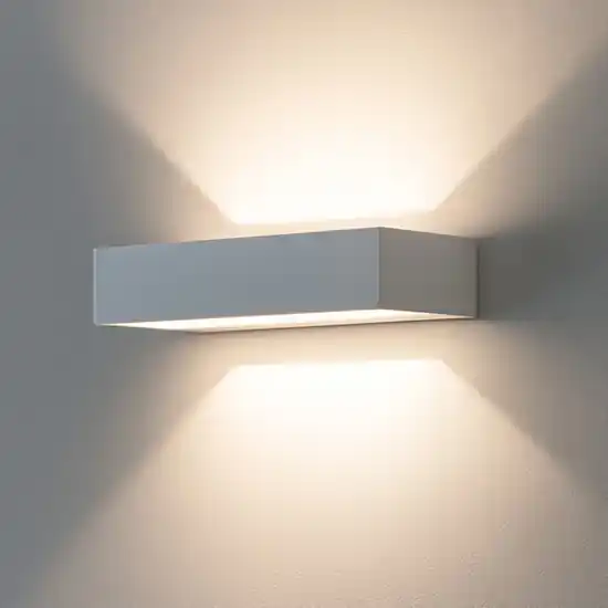 Compra Oggi Stesso Isyluce applique led 12w 3000k rettangolare bianco moderno