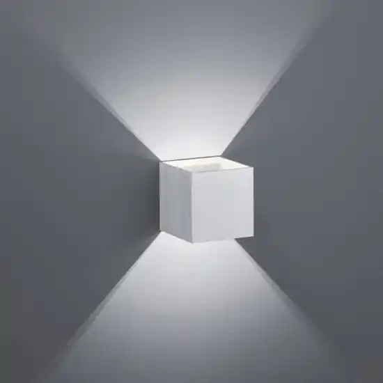 A Buon Prezzo Applique moderna cubo led 4,5w 3000k alluminio