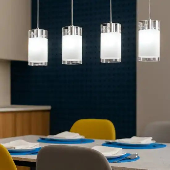 Occasione Lampadario per isola cucina toplight wild 4 luci