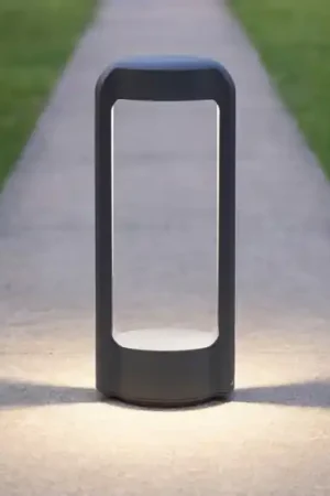 Ultimissimo Modello Gea luce eurus lampione da giardino led 4000k antracite h30 cm