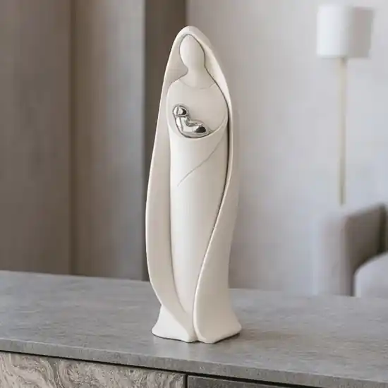 Prezzo Conveniente Statuetta bianca soprammobile maternita bongelli preziosi