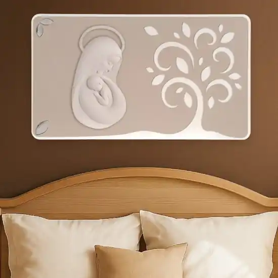 Quadro per camera da letto capezzale 105x60 nocciola bongelli preziosi Nuovo Arrivo