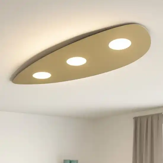 Plafoniera shape sabbia da soggiorno moderna toplight Must-Have