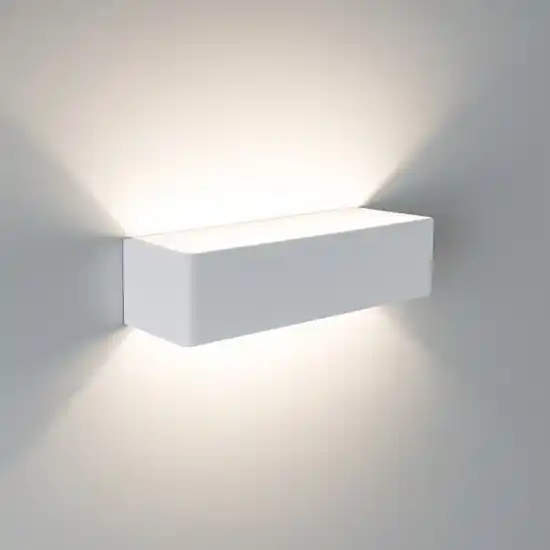 Promozione Esclusiva Isyluce applique led 12w 3000k moderno bianco