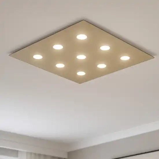 Plafoniera led sabbia toplight design moderna Affare