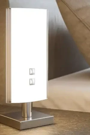 Abat jour camera da letto moderna in vetro bianco top light shadow Ultimissimo Modello