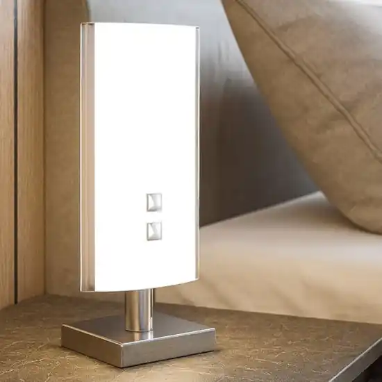 Abat jour camera da letto moderna in vetro bianco top light shadow Ultimissimo Modello