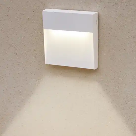 Segnapasso led 6w 4000k bianco quadrato per esterno isyluce Prezzo Conveniente