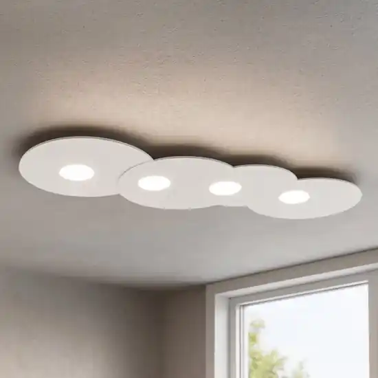 Toplight cloud plafoniera bianca design moderna Prezzo Basso