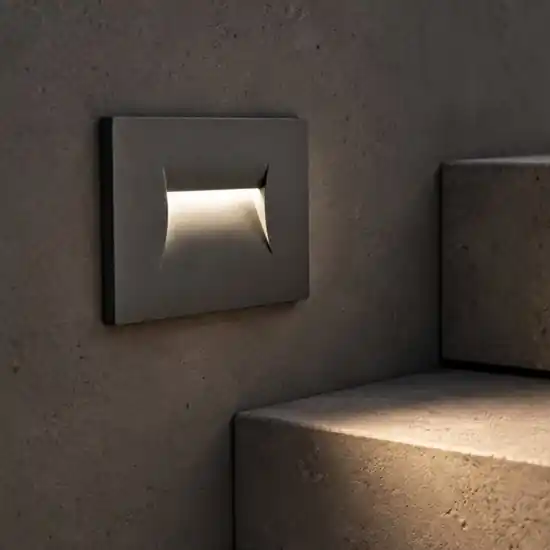 Segnapasso da incasso per esterno led 3w 3000k antracite isyluce Super Prezzo