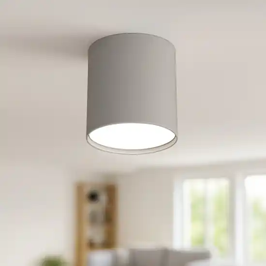 Esclusivo Faretto toplight da soffitto cilindro grigio