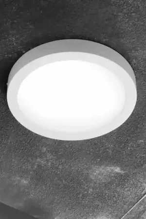 Acquista Ora Ideal lux universal pl d30 round plafoniera per cucina 24w 3000k rotonda bianca