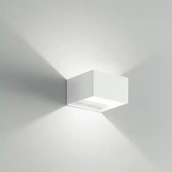 Sconto Isyluce kubie applique cubotto led 6w 3000k moderna bianco