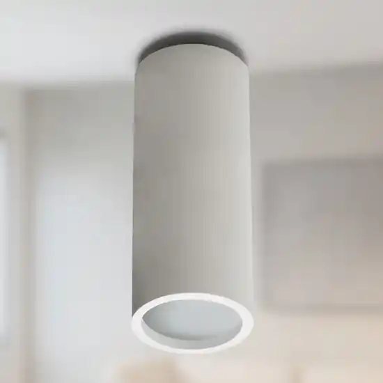 Faretto da soffitto cilindro di cristaly gesso pitturabile Compra Adesso