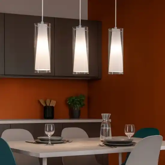 Lampadario per cucina moderna 3 luci pinto eglo Bestseller