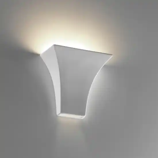 Reso Gratuito Applique bianca di gesso ceramico stile contemporaneo