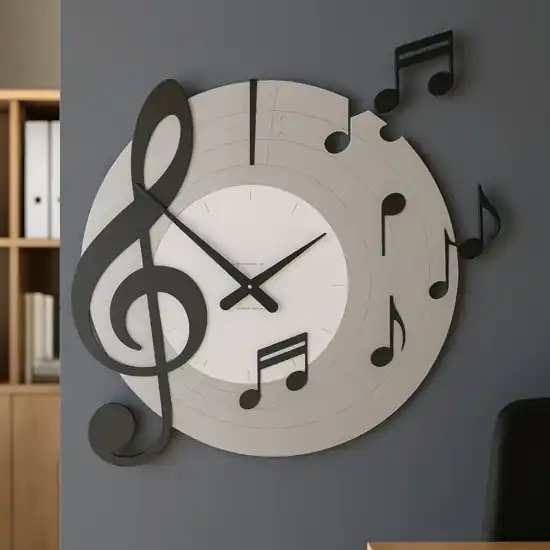 Non Perdere Orologio da parete musica e note
