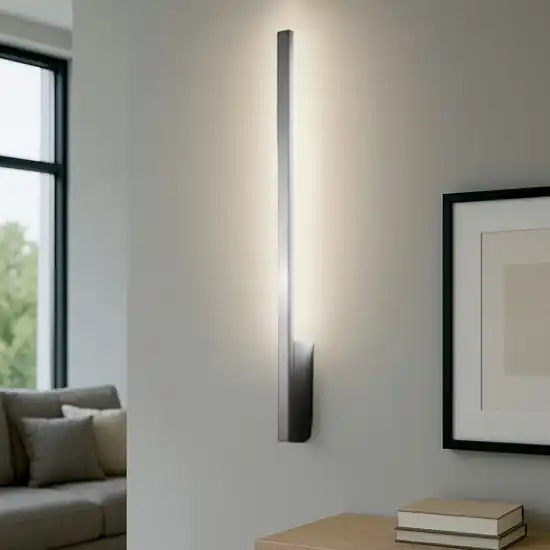 Quad stilnovo applique led 17w 3000k alluminio design moderno per ufficio Economico