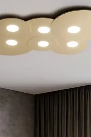 Acquista Ora Plafoniera sabbia per soggiorno design moderna