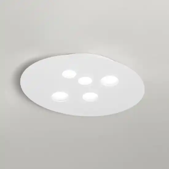 Luna gea luce tortora plafoniera design moderna A Buon Prezzo