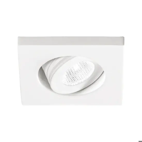 Offerta Del Giorno Faretto led da incasso 3w 3000k quadrato bianco