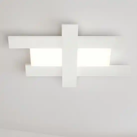 Offerta Limitata Doha gea luce plafoniera led 50w 3000k bianca moderna