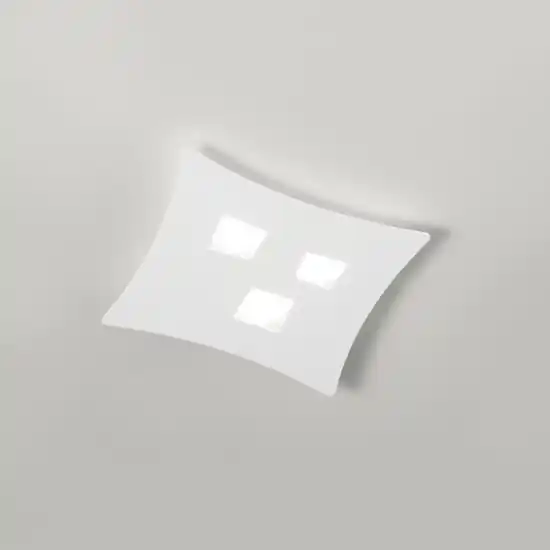 Gea luce plafoniera bianca design moderna isotta Promozione Esclusiva