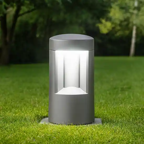 Più Venduto Lampioncino da giardino janet gea luce led grigio metallizzato