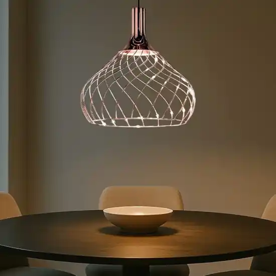Sconto Stilnovo mongolfier lampadario rame design moderno