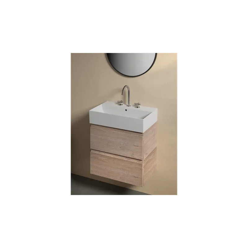 Direttamente Dal Produttore HATRIA Bahia 13 mobile sospeso con lavabo 80x46,5 cm