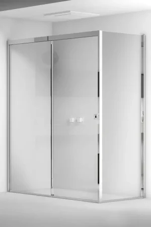 2B BOX DOCCE La8 box angolare con porta scorrevole e pannello laterale Vendita Finale